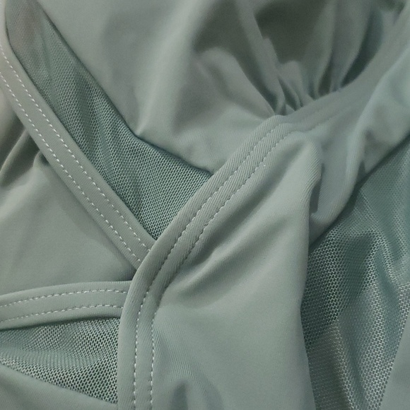 PLUS SIZE Mesh Swimsuit - Picture 8 of 9